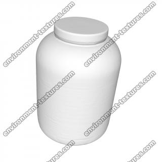 3D Scan of Protein Bottle